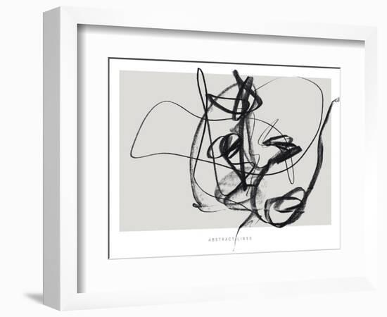 Lines 2-Design Fabrikken-Framed Art Print