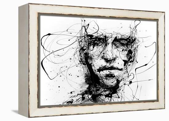 Lines Hold The Memories-Agnes Cecile-Framed Stretched Canvas