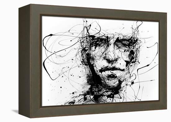 Lines Hold The Memories-Agnes Cecile-Framed Stretched Canvas
