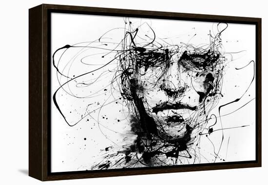 Lines Hold The Memories-Agnes Cecile-Framed Stretched Canvas