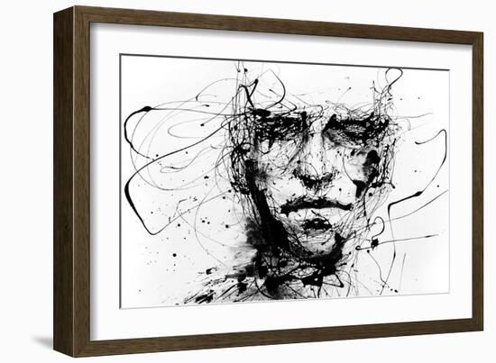 Lines Hold The Memories-Agnes Cecile-Framed Premium Giclee Print