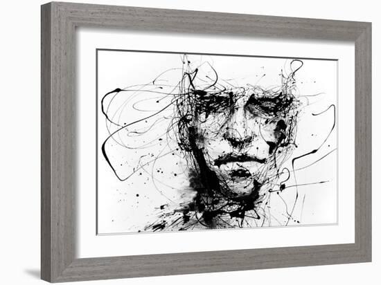 Lines Hold The Memories-Agnes Cecile-Framed Art Print