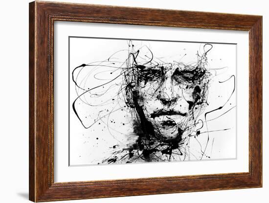 Lines Hold The Memories-Agnes Cecile-Framed Art Print