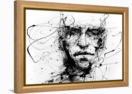 Lines Hold The Memories-Agnes Cecile-Framed Stretched Canvas