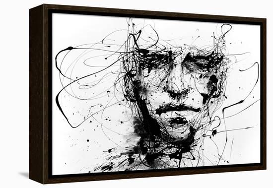 Lines Hold The Memories-Agnes Cecile-Framed Stretched Canvas