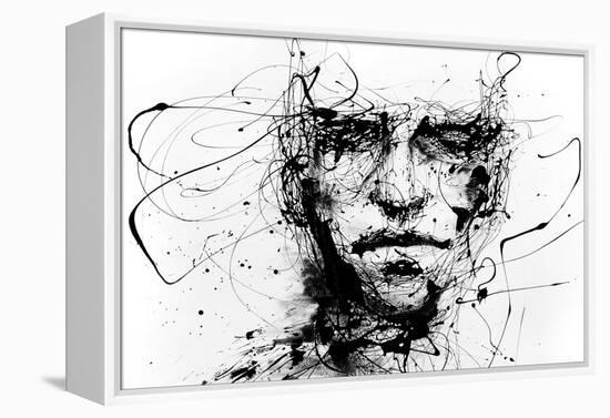 Lines Hold The Memories-Agnes Cecile-Framed Stretched Canvas