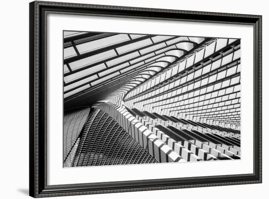 Lines in Liege-Jeroen Van-Framed Photographic Print