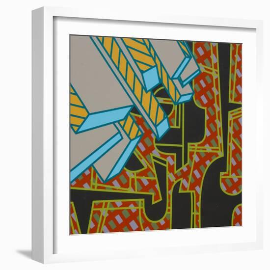 Lines Proejct 76-Eric Carbrey-Framed Giclee Print