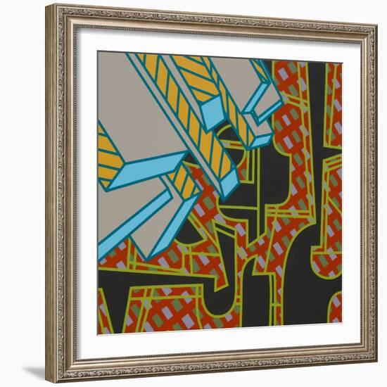 Lines Proejct 76-Eric Carbrey-Framed Premium Giclee Print