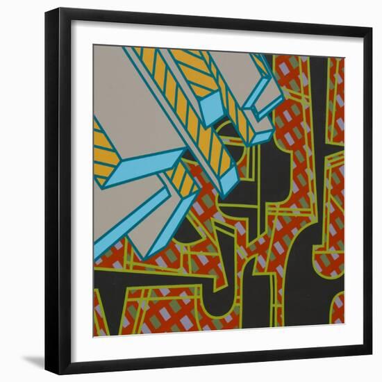 Lines Proejct 76-Eric Carbrey-Framed Premium Giclee Print