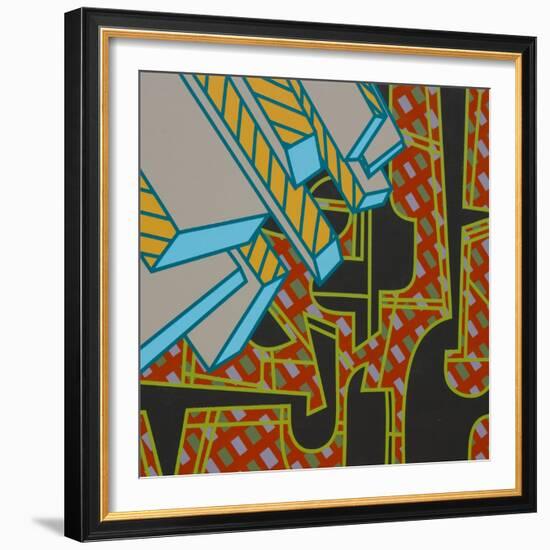 Lines Proejct 76-Eric Carbrey-Framed Premium Giclee Print