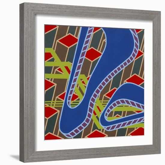 Lines Project 55-Eric Carbrey-Framed Giclee Print