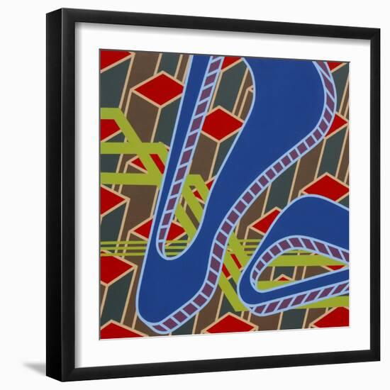Lines Project 55-Eric Carbrey-Framed Giclee Print