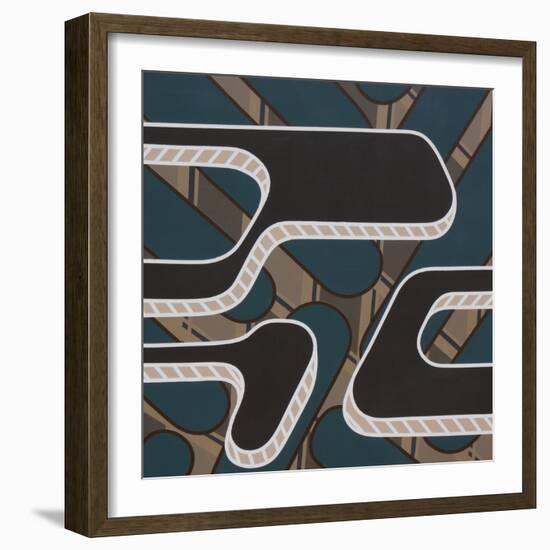 Lines Project 56-Eric Carbrey-Framed Giclee Print