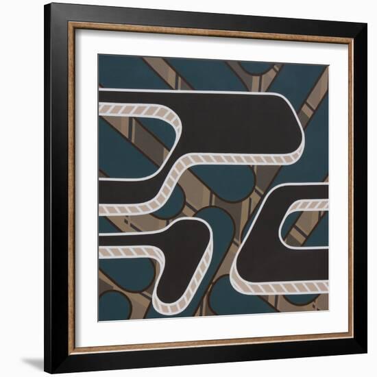 Lines Project 56-Eric Carbrey-Framed Giclee Print