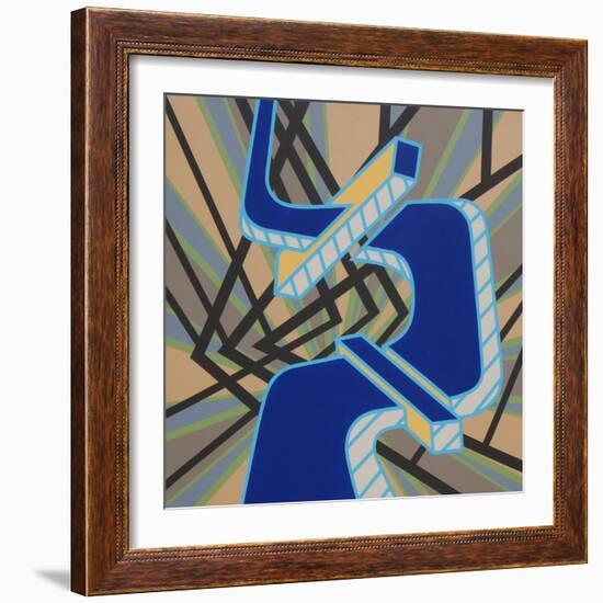 Lines Project 59-Eric Carbrey-Framed Giclee Print