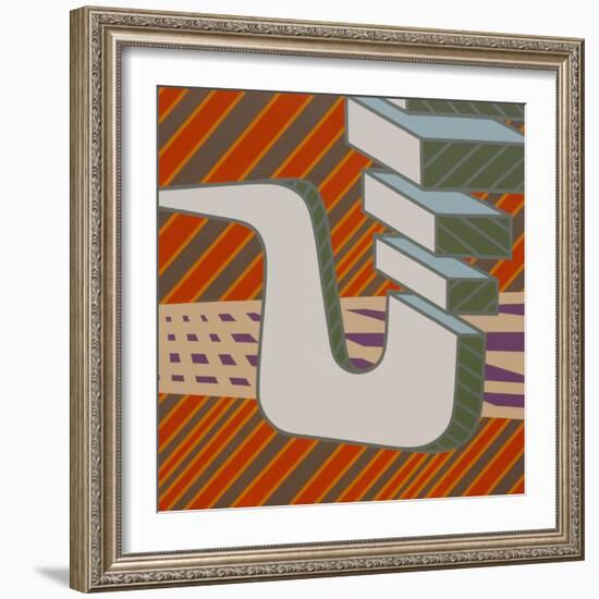 Lines Project 60-Eric Carbrey-Framed Giclee Print