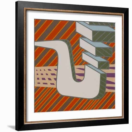 Lines Project 60-Eric Carbrey-Framed Giclee Print