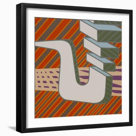 Lines Project 60-Eric Carbrey-Framed Giclee Print
