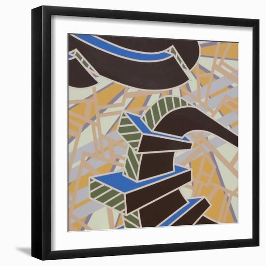 Lines Project 61-Eric Carbrey-Framed Giclee Print