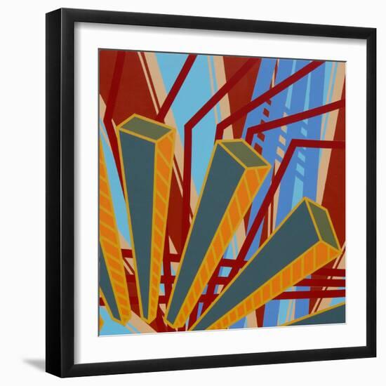 Lines Project 62-Eric Carbrey-Framed Giclee Print