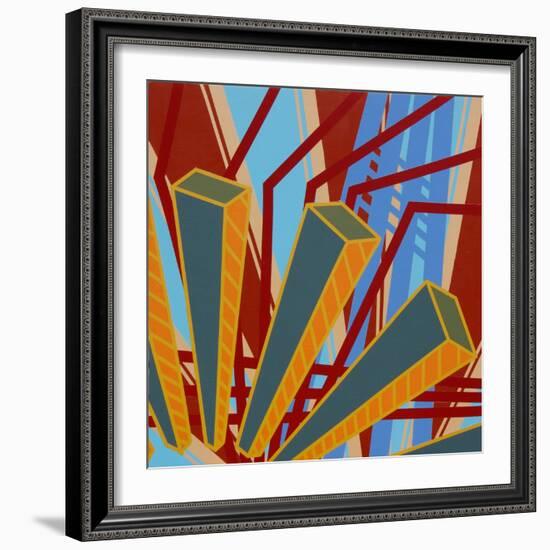 Lines Project 62-Eric Carbrey-Framed Giclee Print