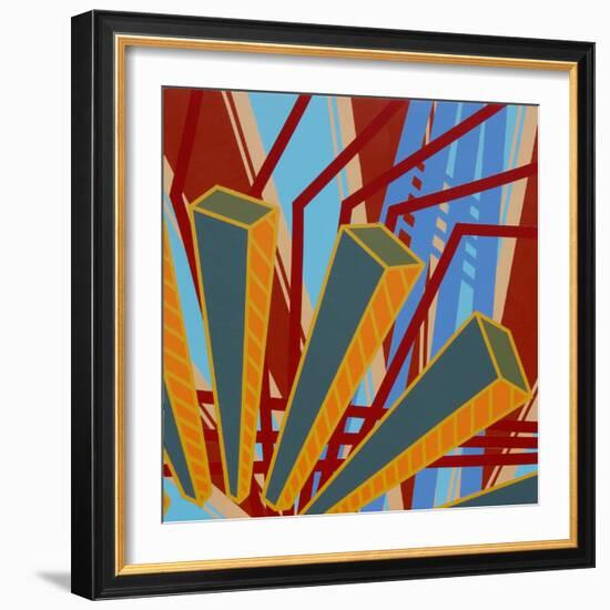 Lines Project 62-Eric Carbrey-Framed Giclee Print