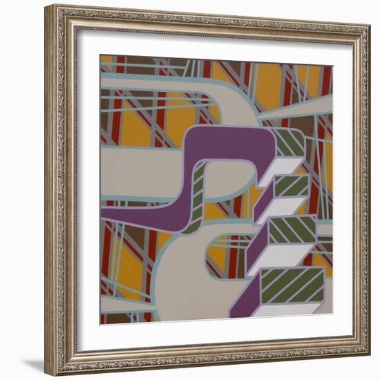 Lines Project 64-Eric Carbrey-Framed Giclee Print