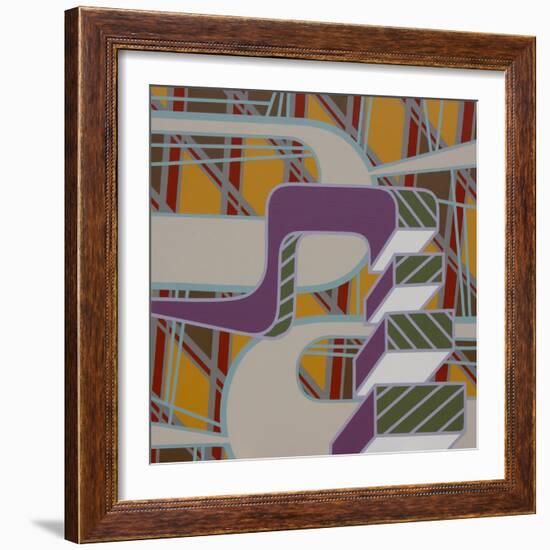 Lines Project 64-Eric Carbrey-Framed Giclee Print