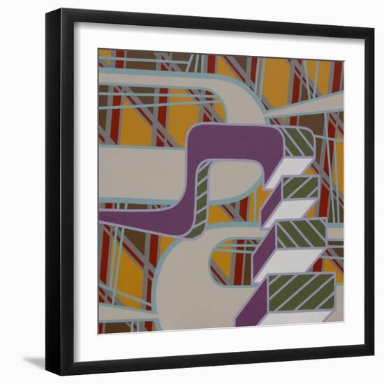Lines Project 64-Eric Carbrey-Framed Giclee Print