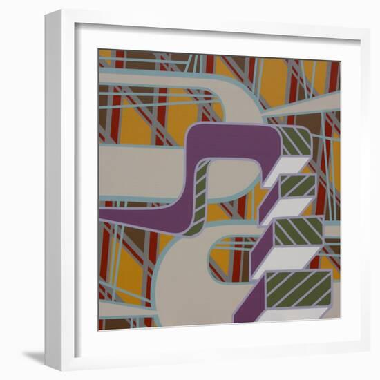 Lines Project 64-Eric Carbrey-Framed Giclee Print