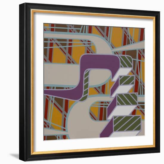 Lines Project 64-Eric Carbrey-Framed Giclee Print