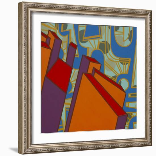 Lines Project 71-Eric Carbrey-Framed Giclee Print