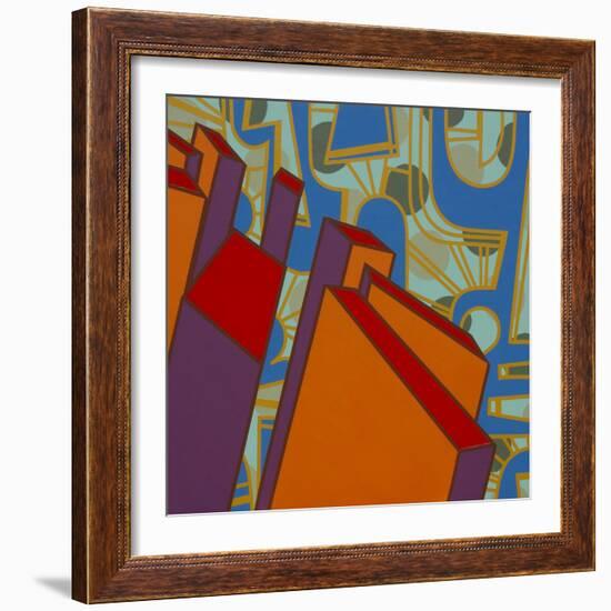 Lines Project 71-Eric Carbrey-Framed Giclee Print