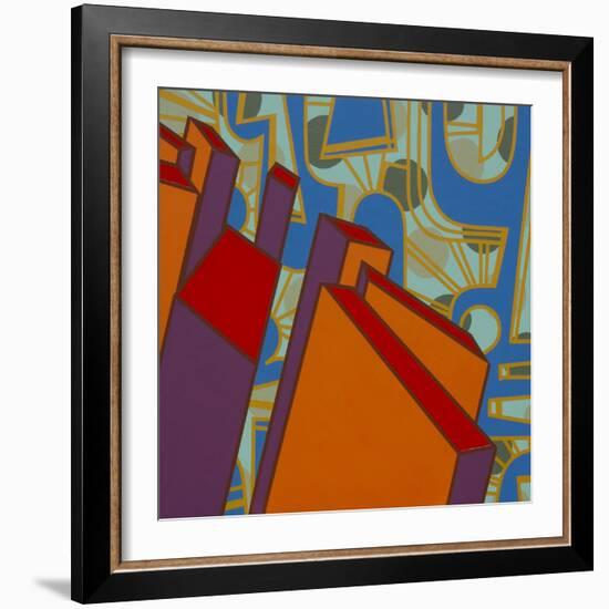 Lines Project 71-Eric Carbrey-Framed Giclee Print