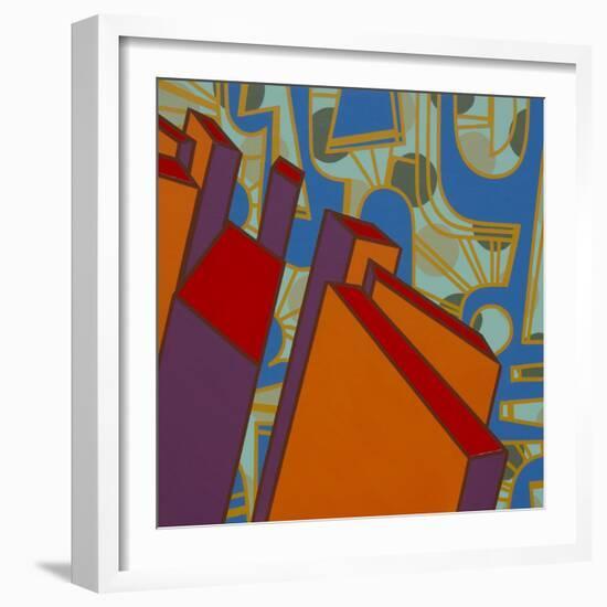 Lines Project 71-Eric Carbrey-Framed Giclee Print