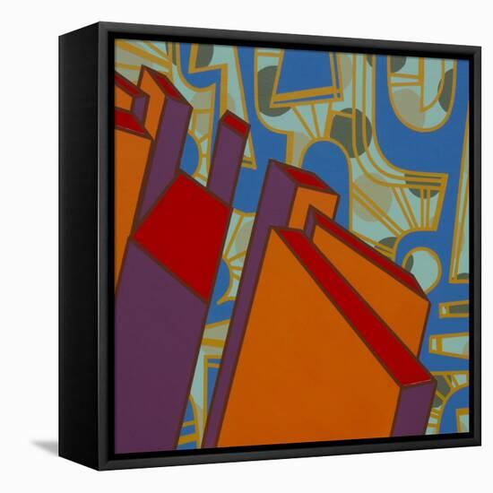 Lines Project 71-Eric Carbrey-Framed Premier Image Canvas