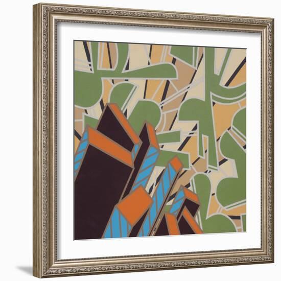 Lines Project 74-Eric Carbrey-Framed Giclee Print