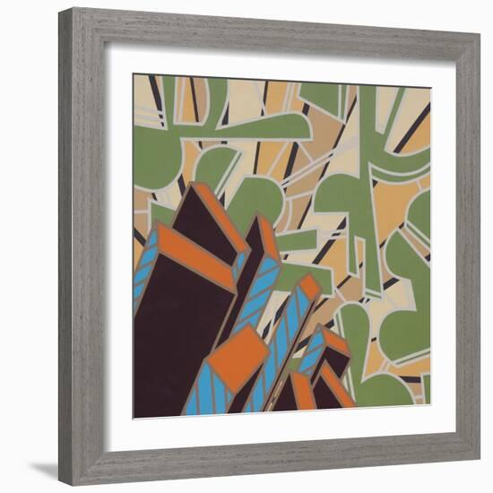 Lines Project 74-Eric Carbrey-Framed Giclee Print