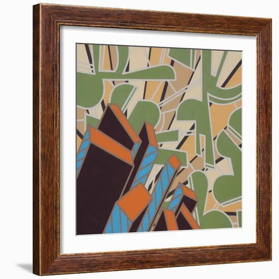 Lines Project 74-Eric Carbrey-Framed Giclee Print