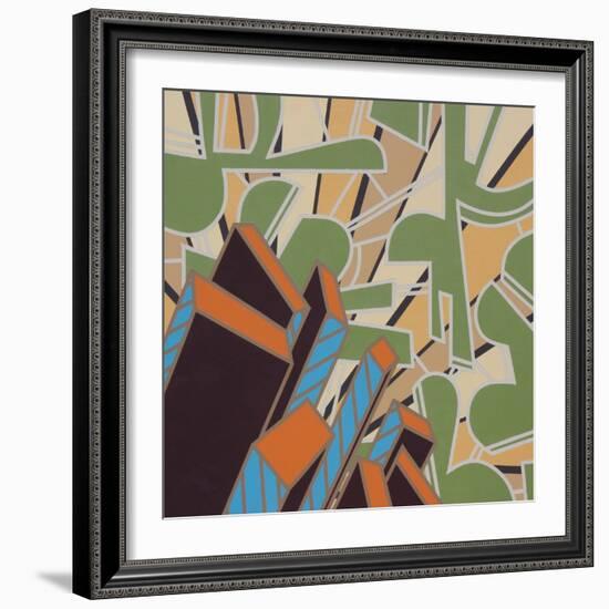 Lines Project 74-Eric Carbrey-Framed Giclee Print