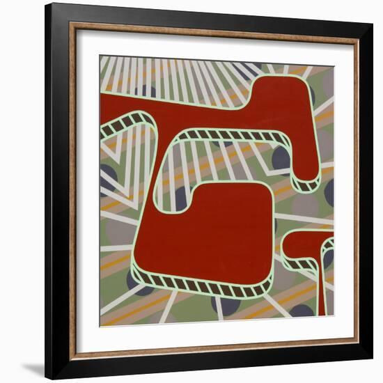 Lines Project 75-Eric Carbrey-Framed Giclee Print