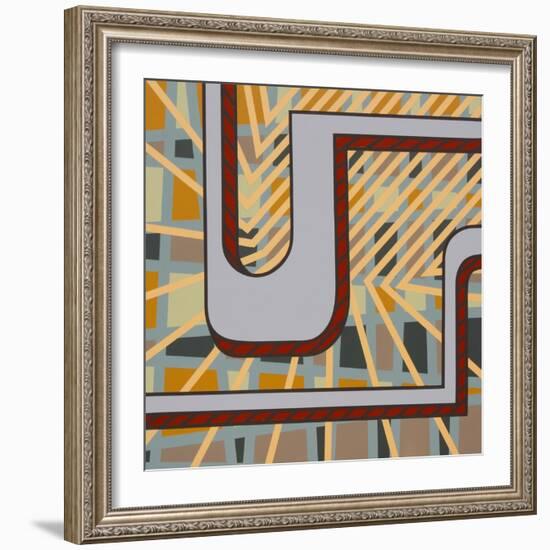 Lines Project 77-Eric Carbrey-Framed Giclee Print