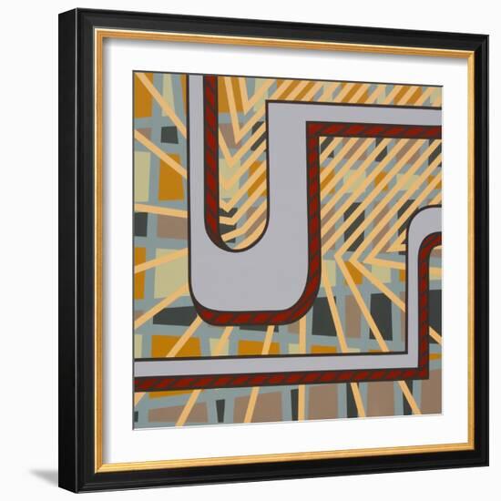 Lines Project 77-Eric Carbrey-Framed Giclee Print