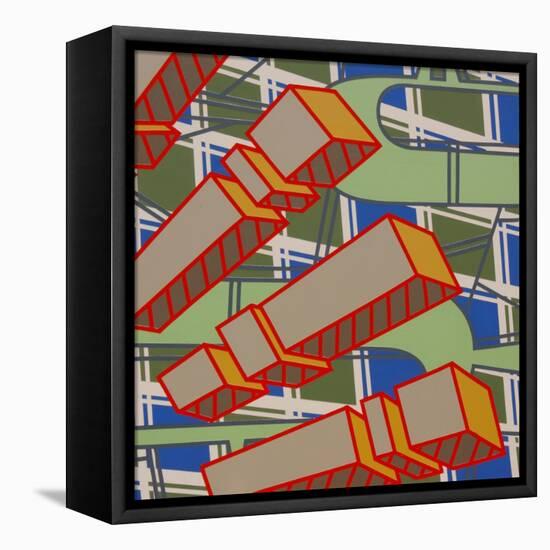 Lines Project 78-Eric Carbrey-Framed Premier Image Canvas