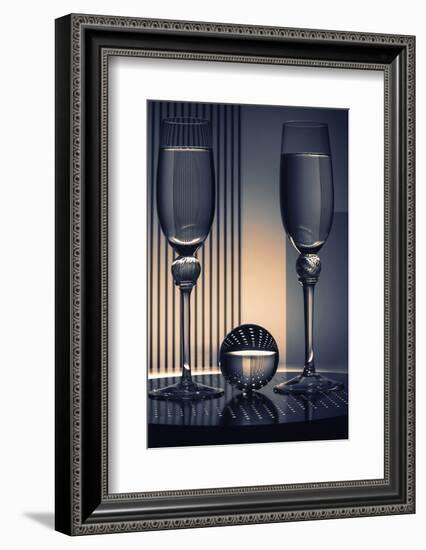 Lines Shapes And Pattern II-Heidi Westum-Framed Photographic Print