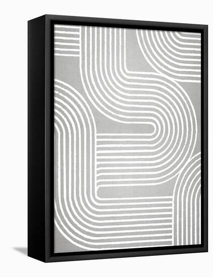 Lines X Lines 6, 2024-Parker Ross-Framed Stretched Canvas