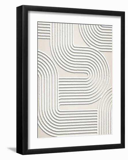 Lines X Lines 8, 2024-Parker Ross-Framed Art Print