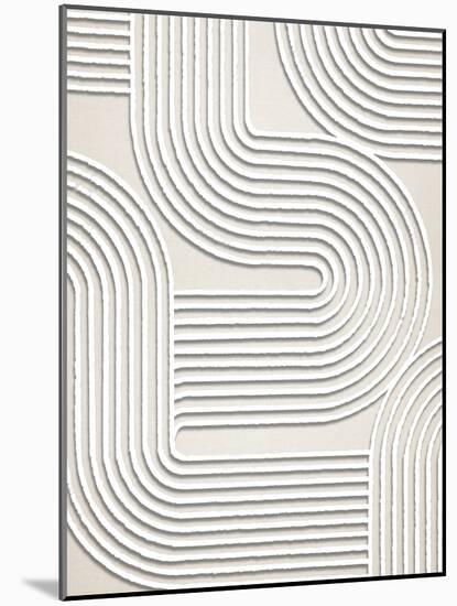 Lines X Lines 8, 2024-Parker Ross-Mounted Art Print