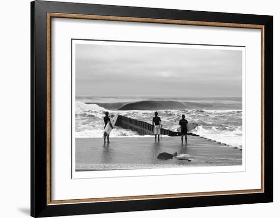 Lineup Lighthouse-Matthew Lusk-Framed Giclee Print